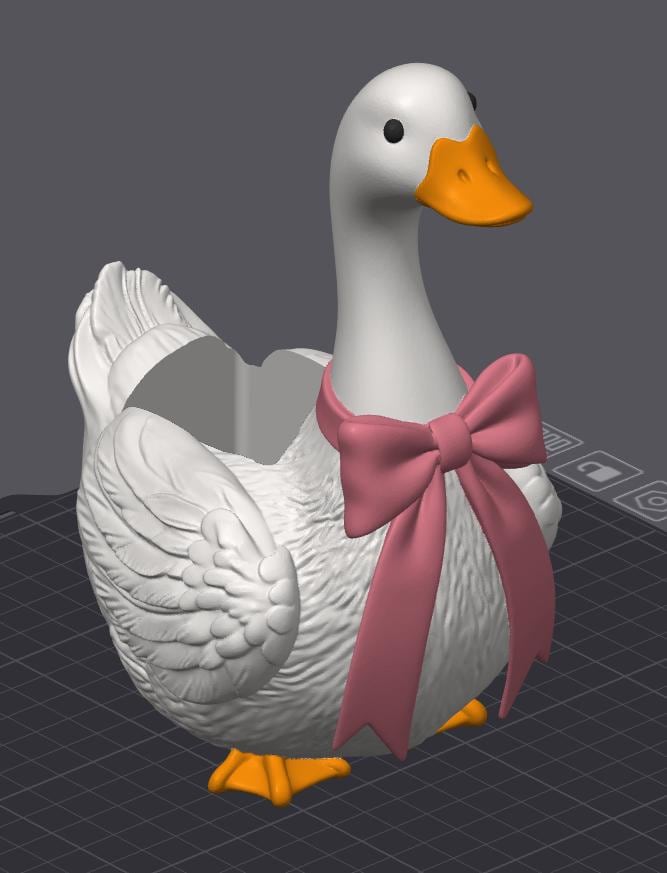 Vintage Goose Soap Bottle Holder BBW - Digital File