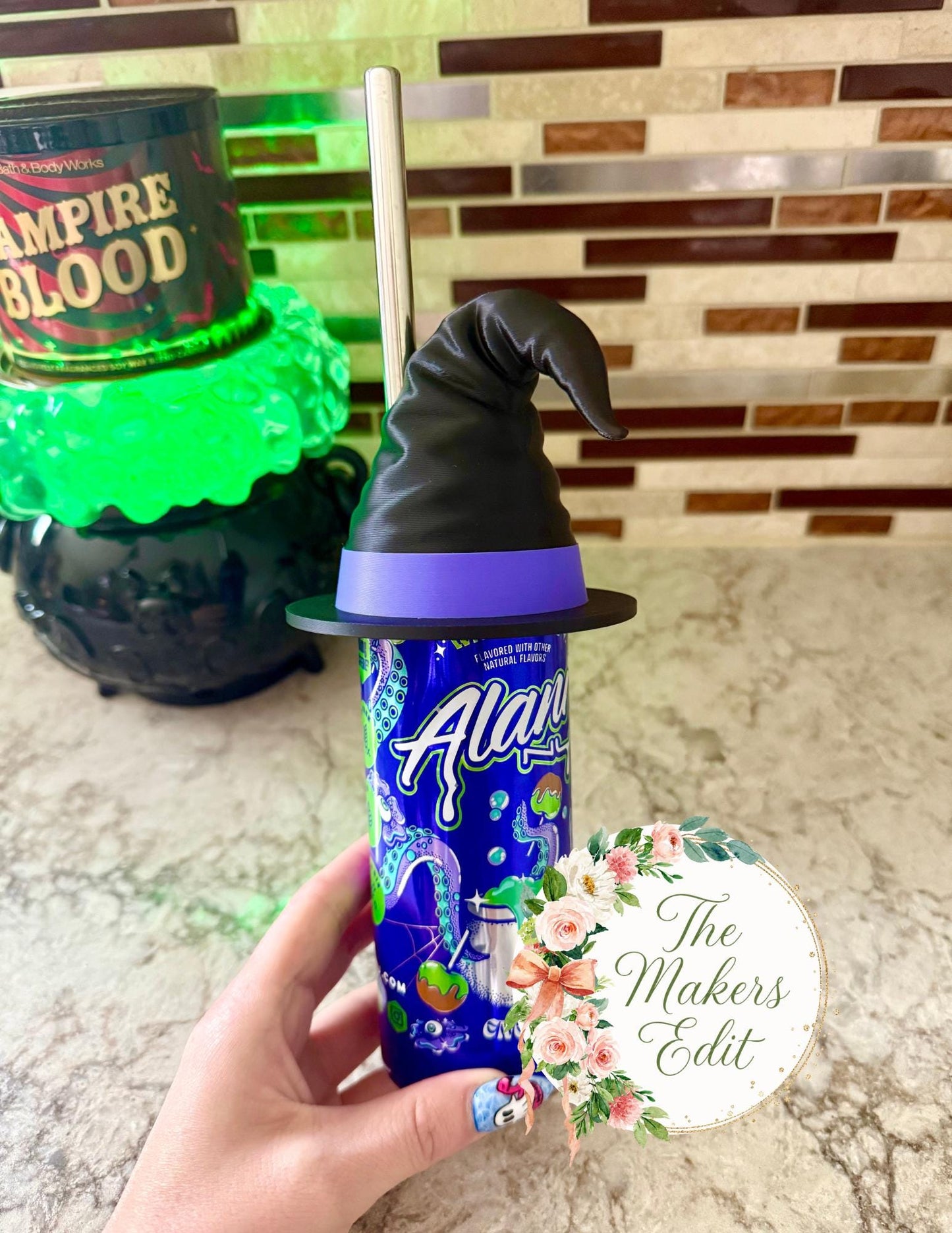 Witch Hat Can Topper