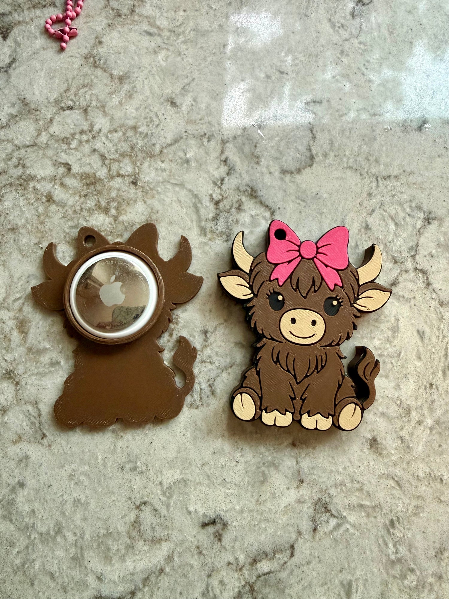 AirTag Holder Keychain