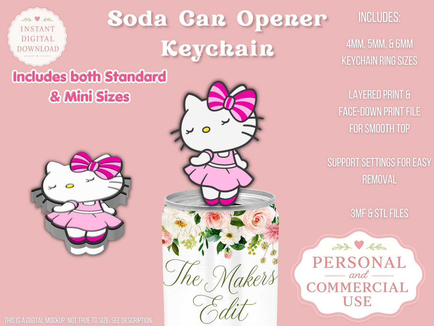 Hello Kitty Ballerina - Can Opener