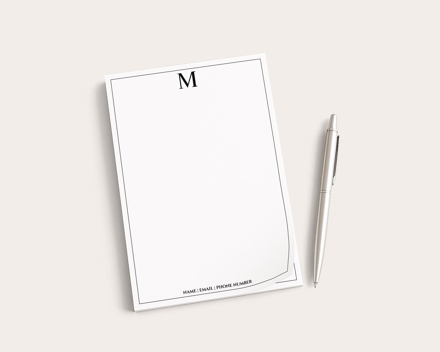 Personalized Notepad | Minimalist | Mother's Day Gift Idea