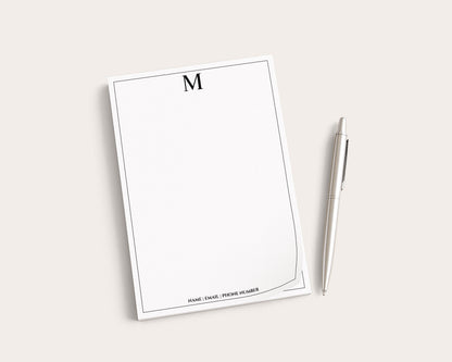 Personalized Notepad | Minimalist | Mother's Day Gift Idea