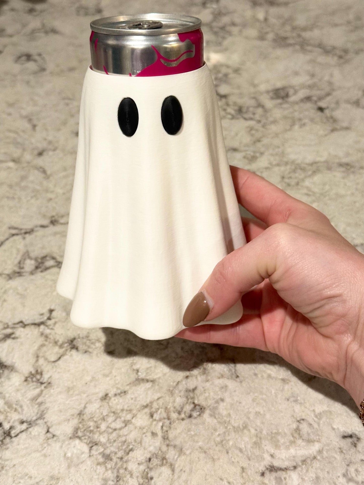 Ghost Can Sleeve | 8.4oz Slim Can Size | STL 3MF | Commercial Use