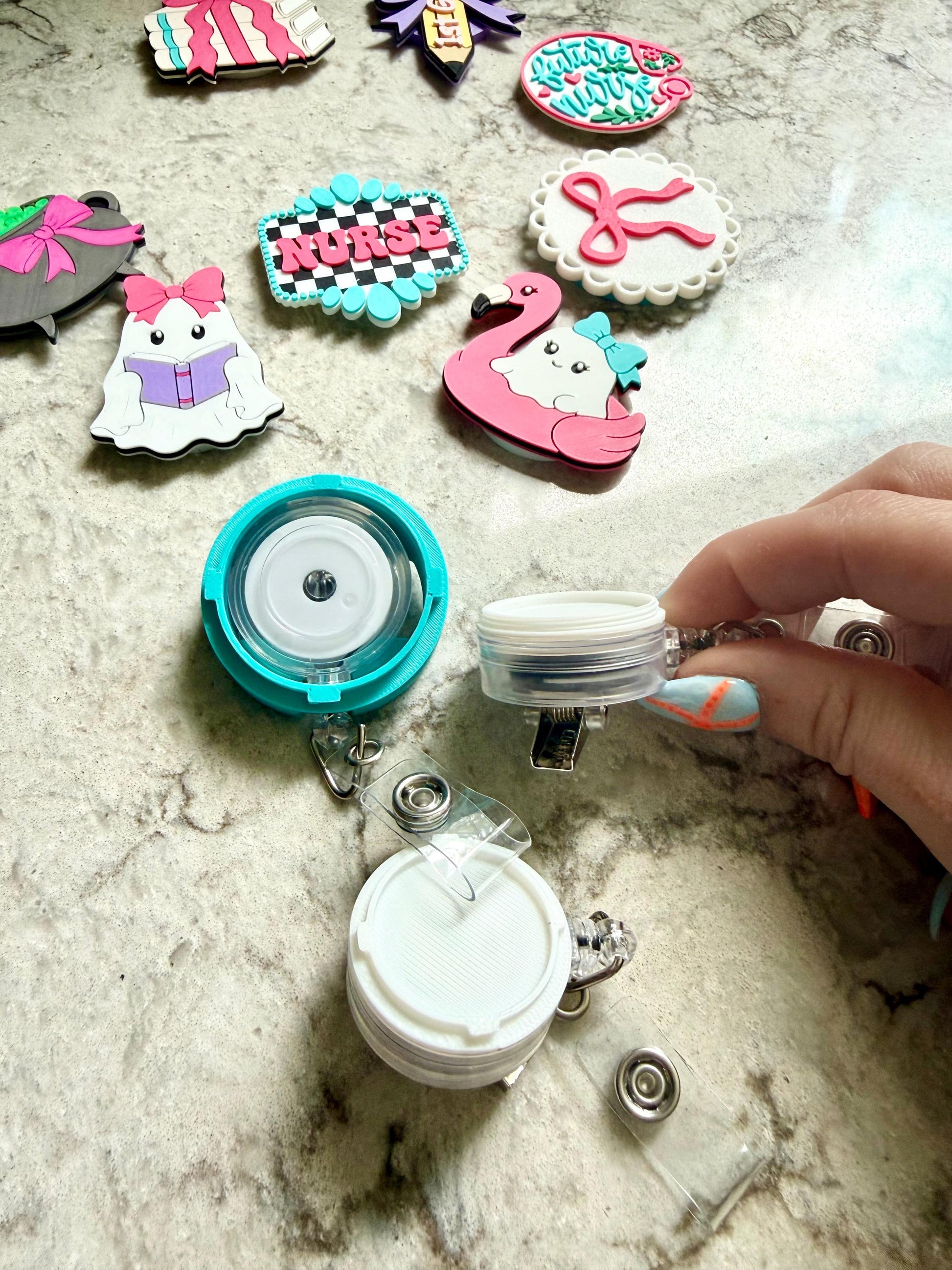 Interchangeable Badge Reel System