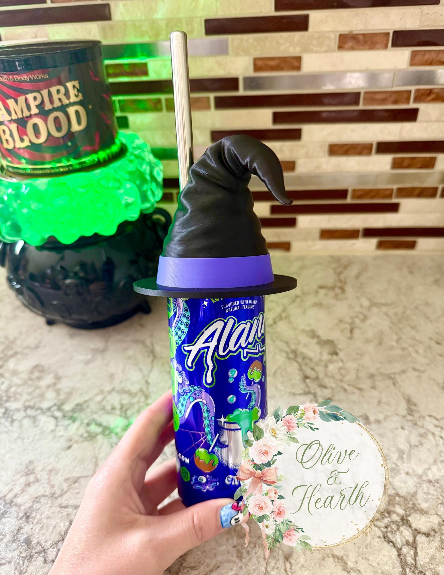 Witch Hat Can Topper
